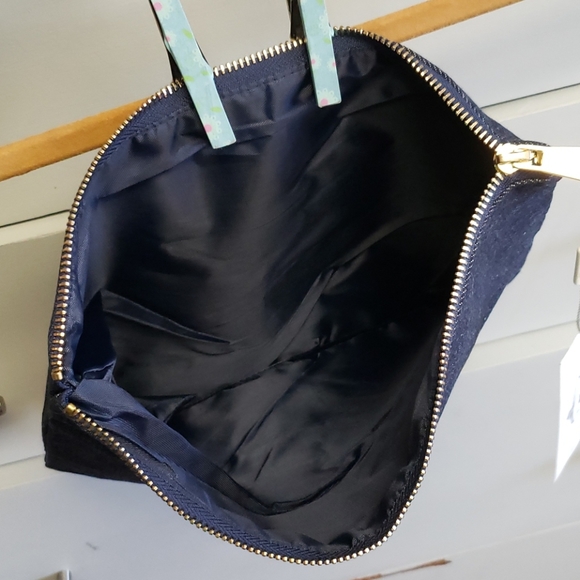 NWT Workshop 28 Denim Pouch - Picture 6 of 8